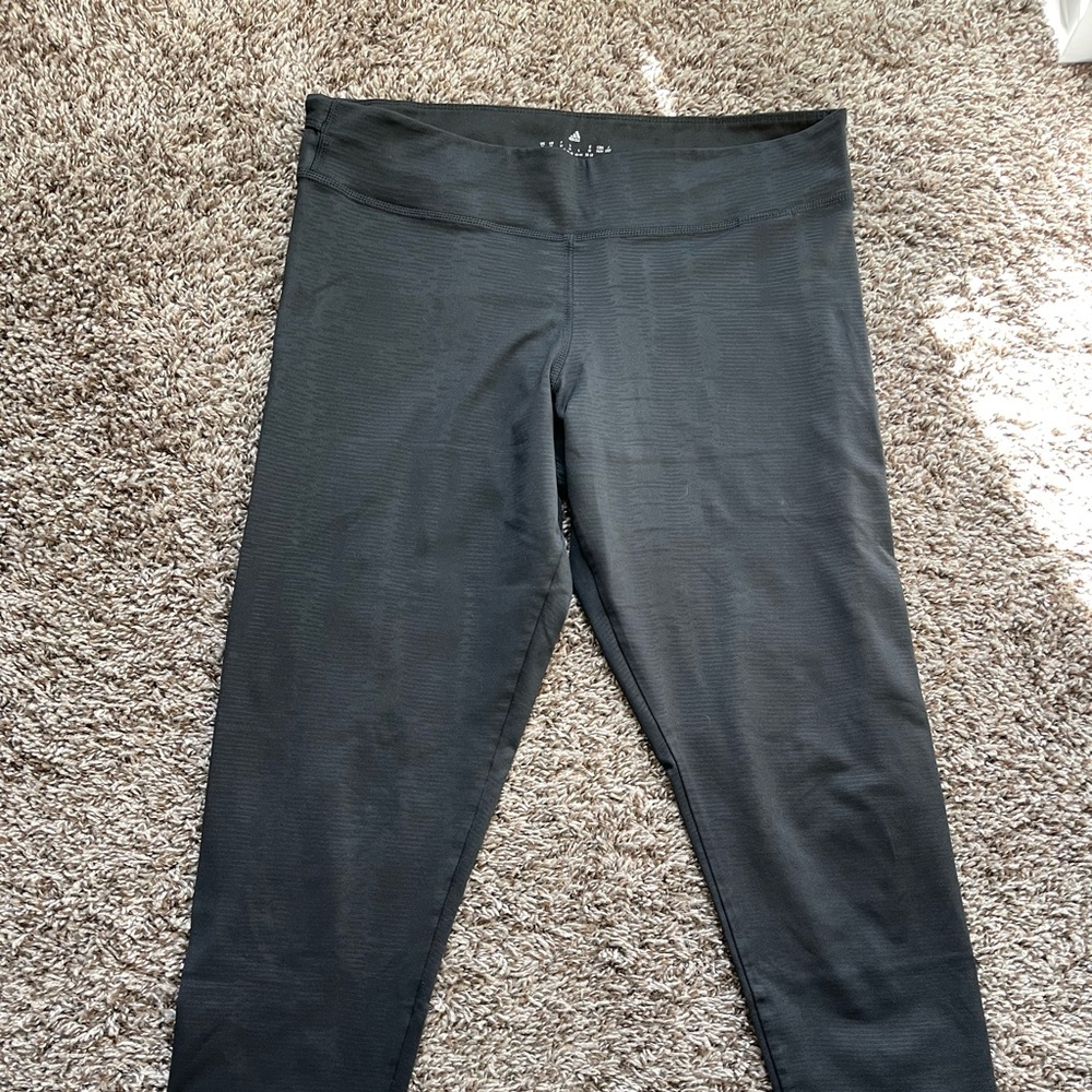 Adidas black leggings (2 pairs)